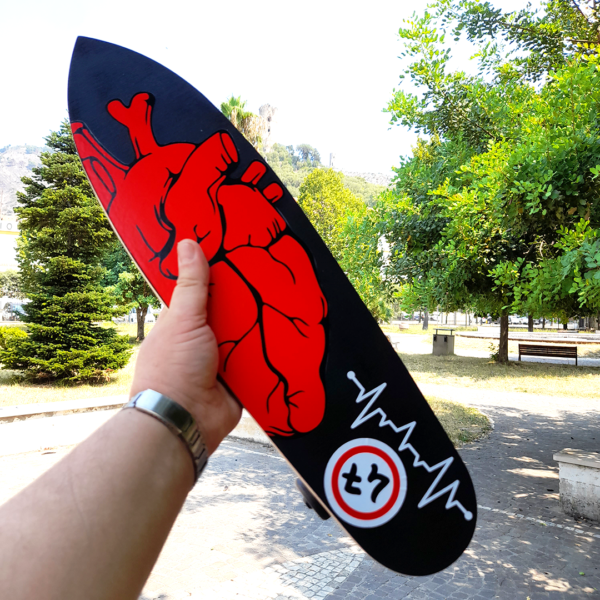 Skateboard Cuore Anatomico