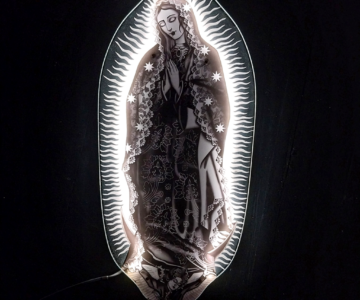 Tabella Luminosa Madonna di Guadalupe