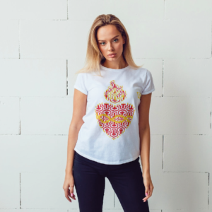 T-shirt-cuore-sacro-nera